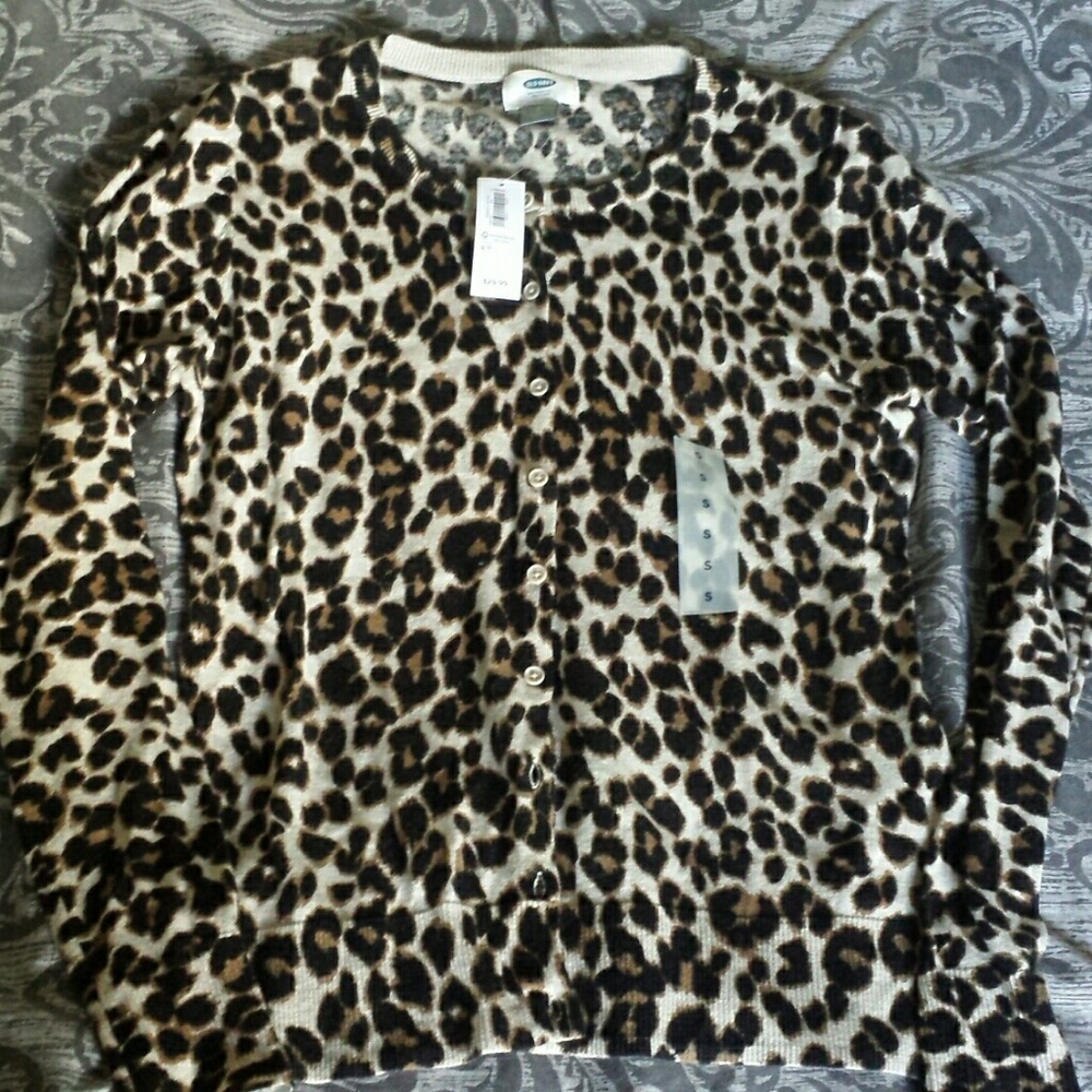 Leopard cardigan